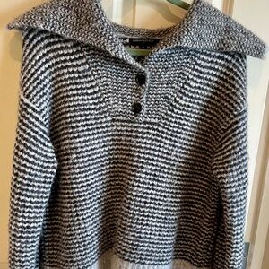 Banana Republic Factory Wool wide Collar Sweater